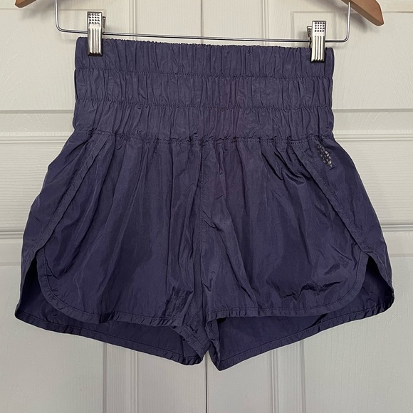 FP Movement by Free People Pants - {FP Movement by Free People} The Way Home Activewear Shorts in Purple - XS